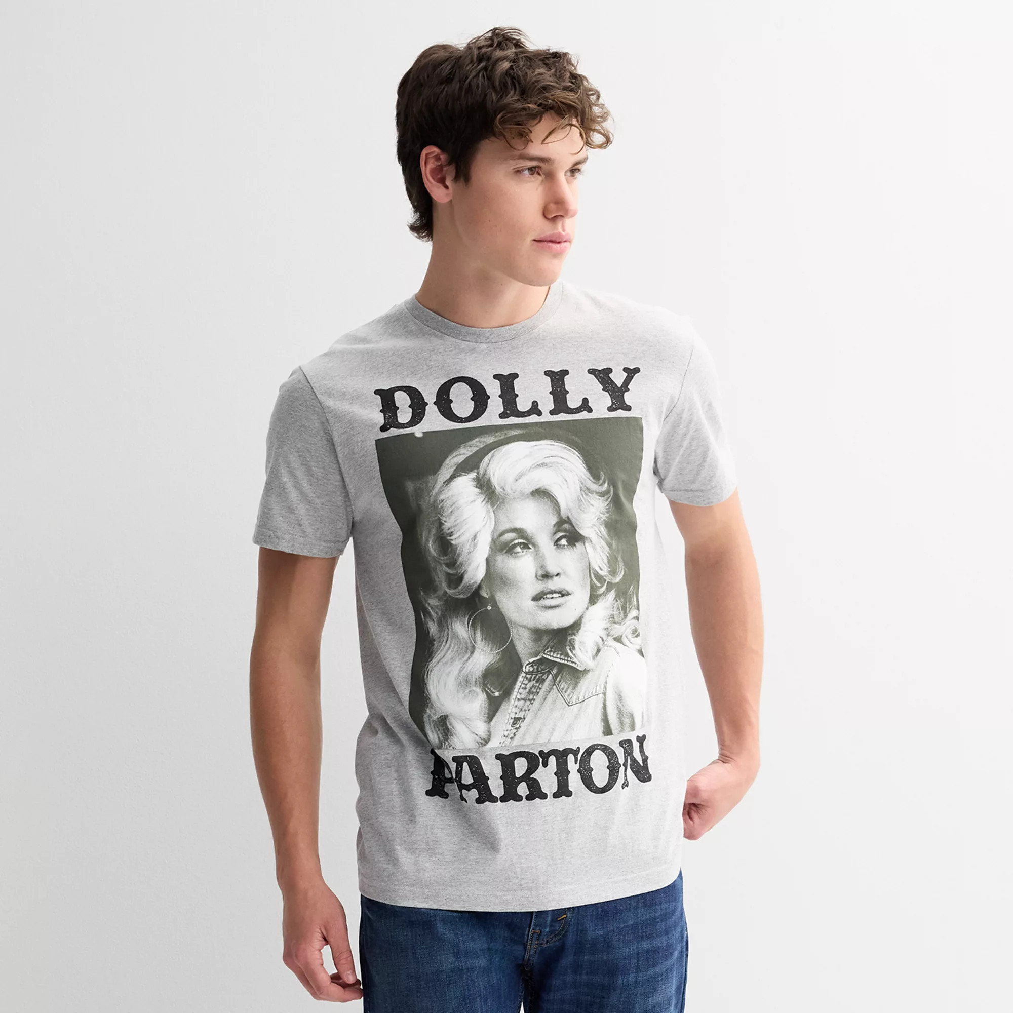 Men's Dolly Parton Guts Grits and Lipstick Graphic Tee | Kohl's