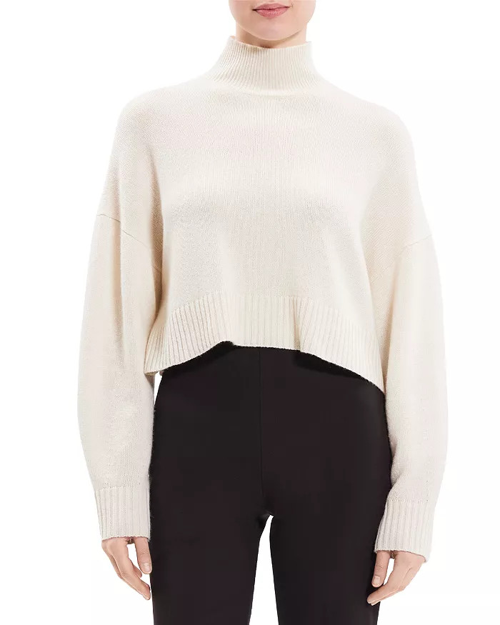 Cropped Cashmere Sweater | Bloomingdale's (US)