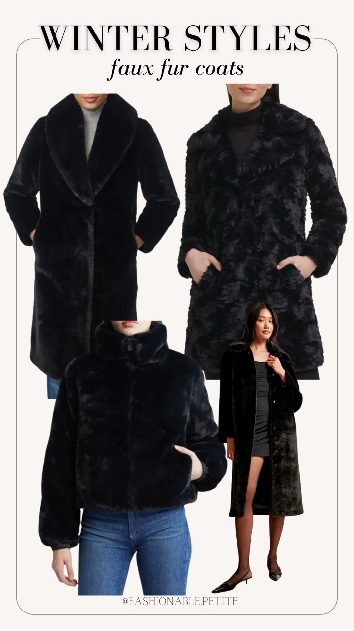 Cozy faux fur coats for winter!
Faux fur coat, black coat, winter coat, winter outfit, women’s coats. 

#LTKSaleAlert #LTKHoliday