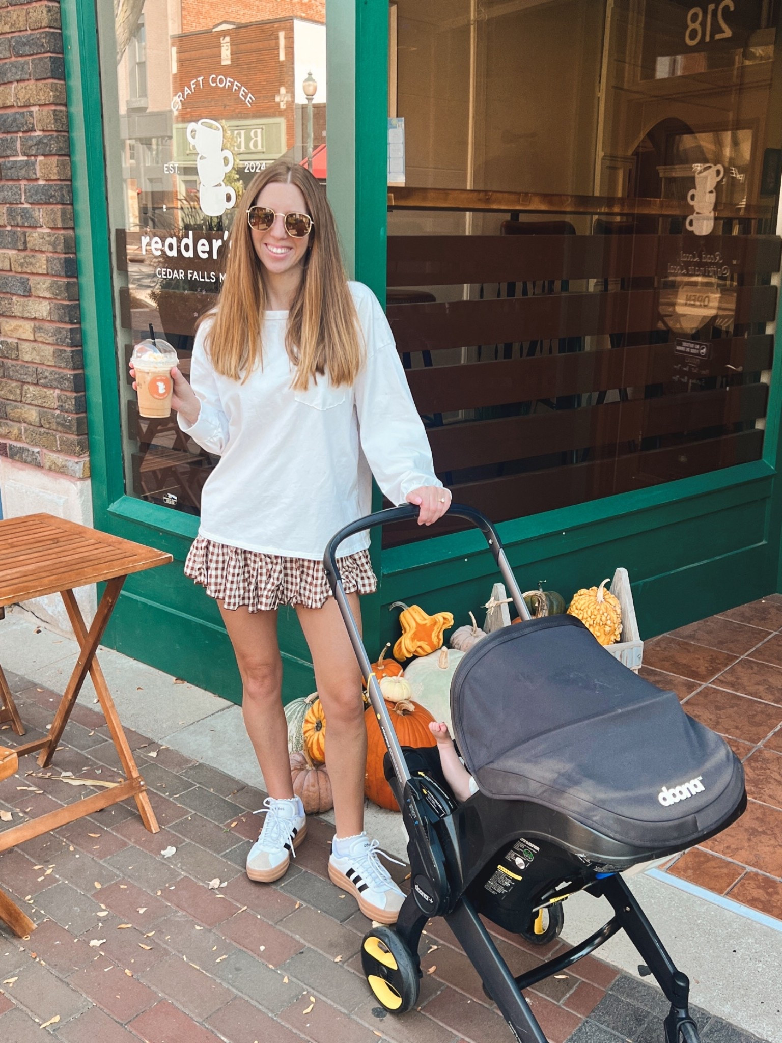 Easy Fall outfit idea for stay at home moms 

Would be a cute outfit for a college game day with cowboy boots 

#LTKFindsUnder100 #LTKSaleAlert #LTKSeasonal