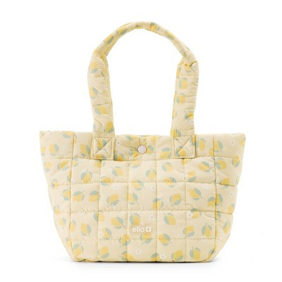 Ello Puffer Lunch Tote Lemon Yellow | Target