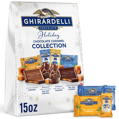 Ghirardelli Christmas Caramel Collection XL Bag - 15oz | Target