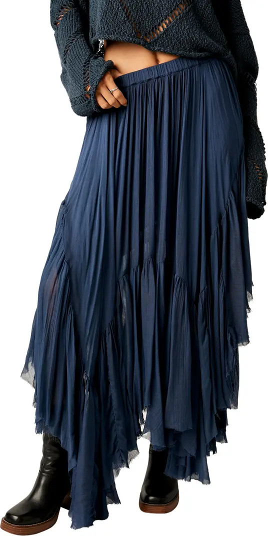 Clover Handkerchief Hem Maxi Skirt | Nordstrom