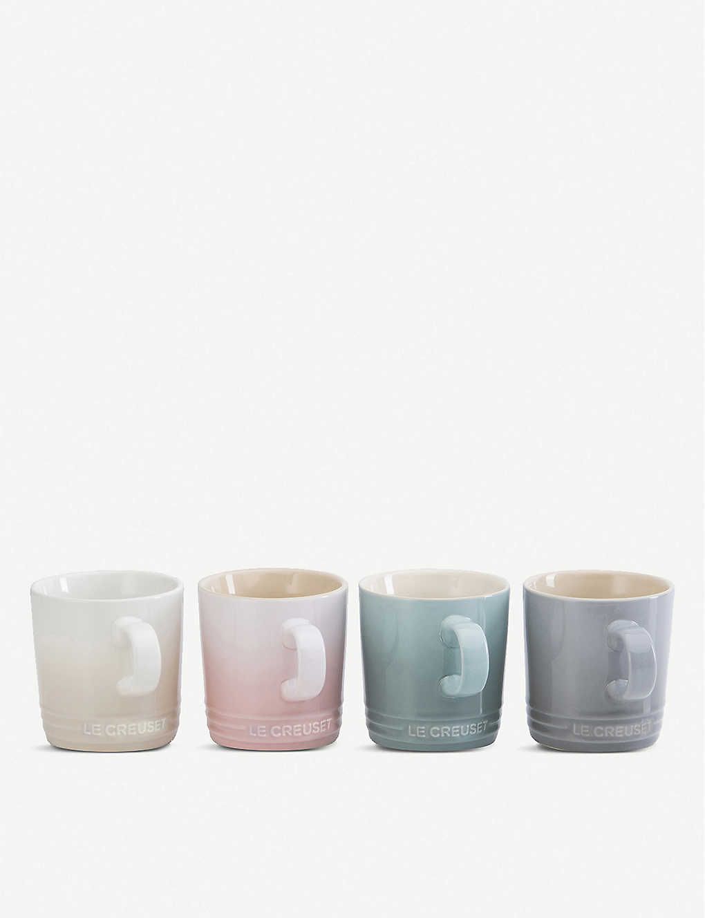 Calm Collection enamelled stoneware mugs set of four | Selfridges