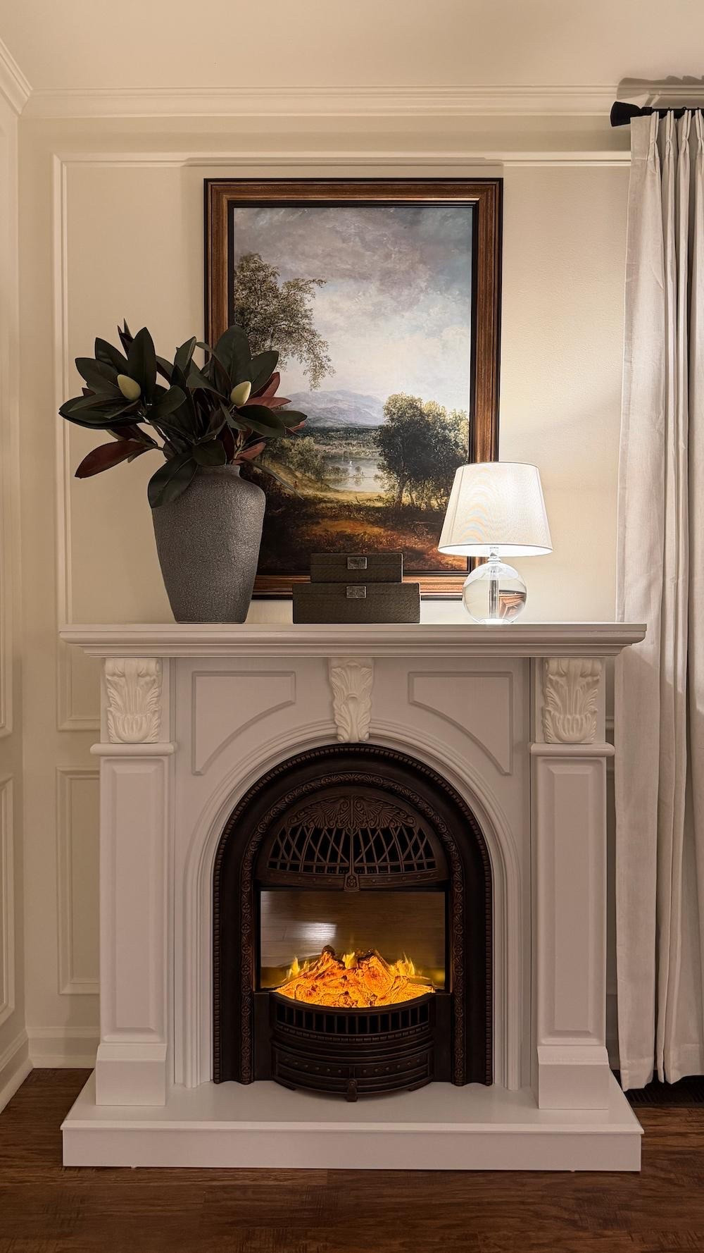 What a fireplace can do for your mood 😍

Cozy, lamp, decorative box, magnolia

#LTKHome
