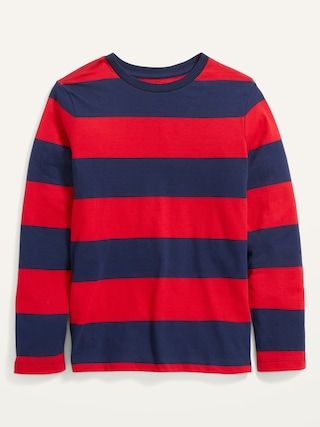 Softest Striped Long-Sleeve T-Shirt For Boys | Old Navy (US)
