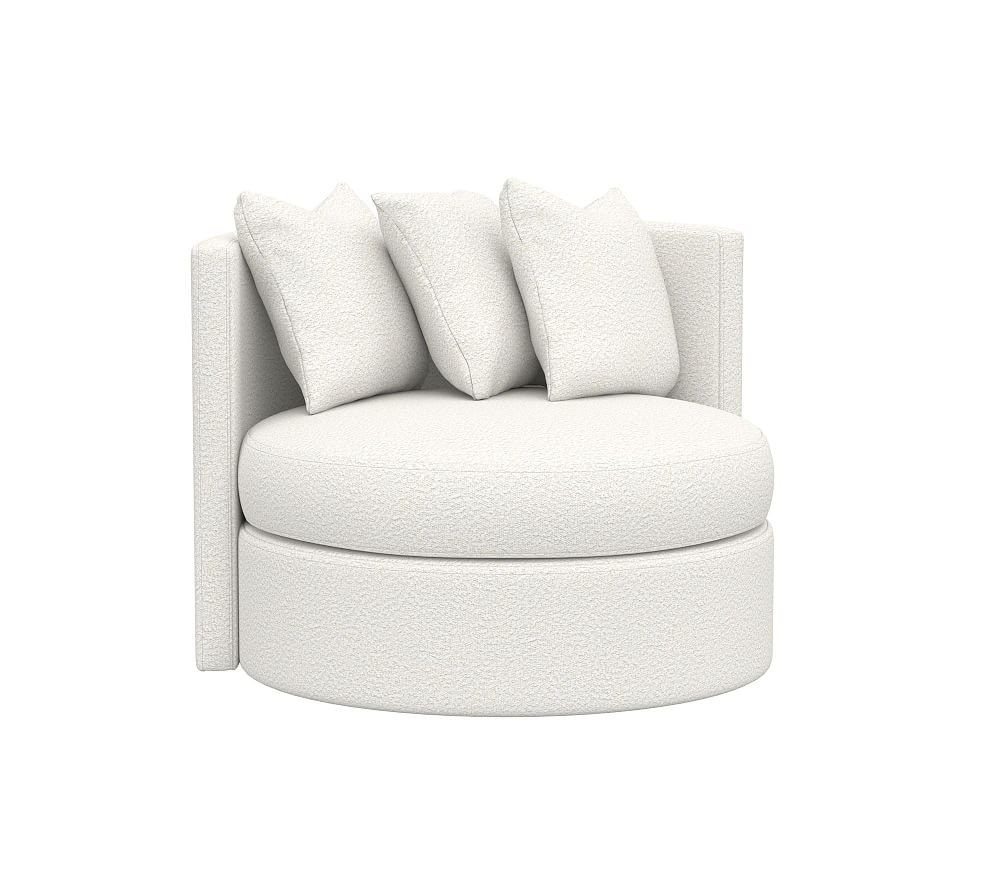 Roundabout Chair Brushed Boucle Ivory | Pottery Barn Kids
