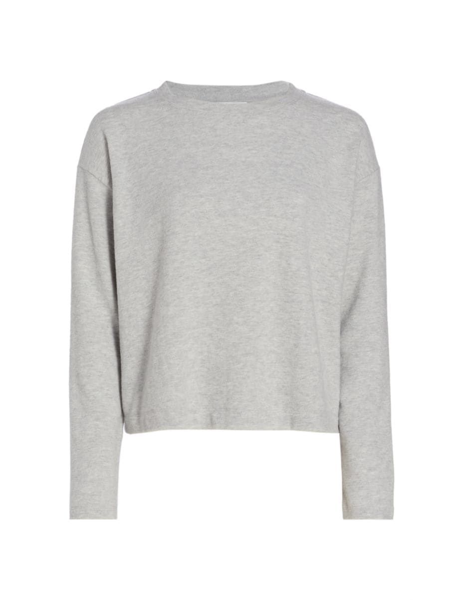 Vince Cotton-Blend Pullover Sweater | Saks Fifth Avenue