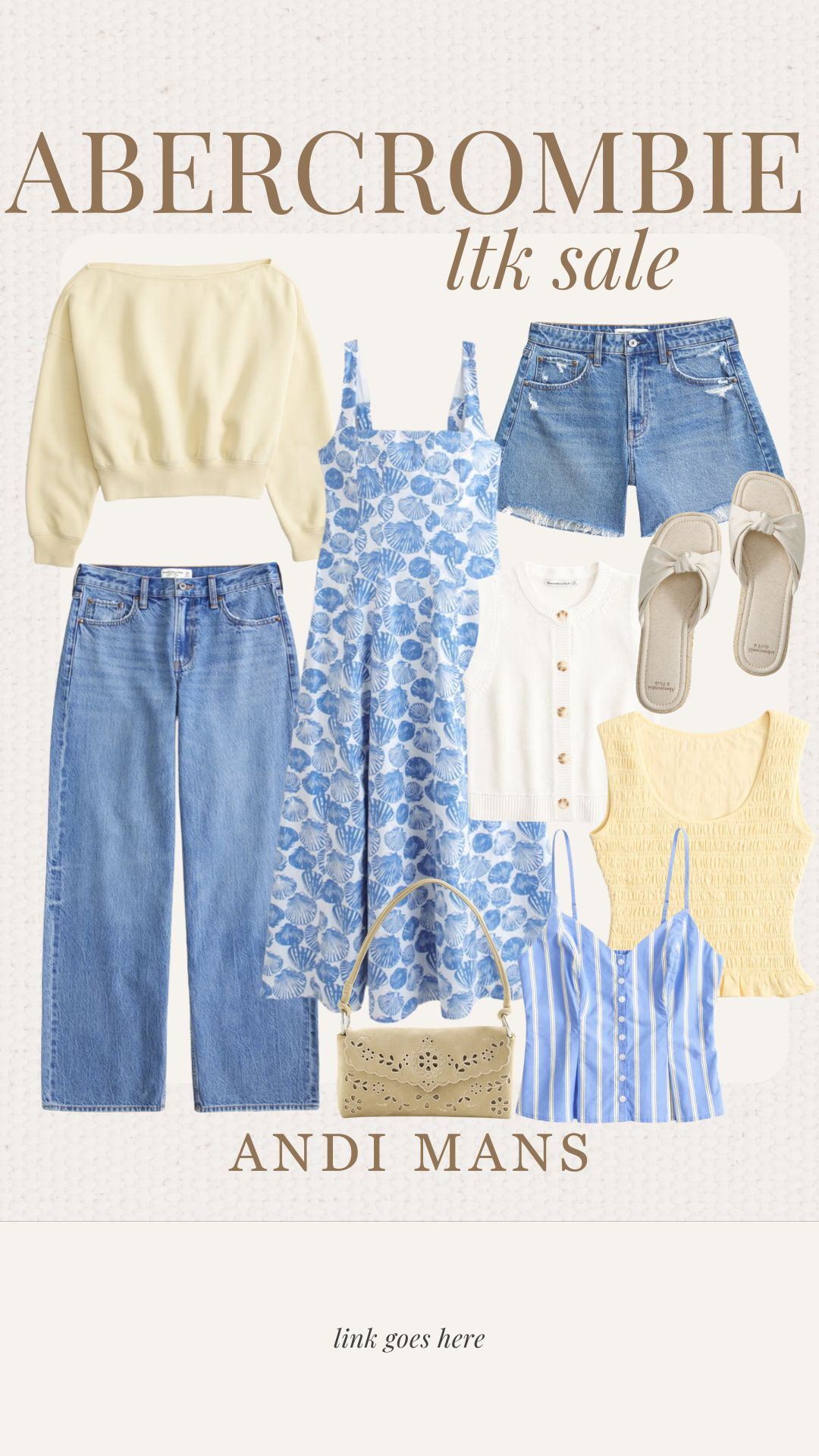 Abercrombie LTK Spring Sale! Get 25% off with code in LTK app. Click an items below and copy the discount code.  

 #LTKSpringSale #LTKOver40 #LTKSaleAlert