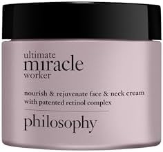 philosophy ultimate miracle worker nourish & rejuvenate face & neck cream - with patented retinol... | Amazon (US)