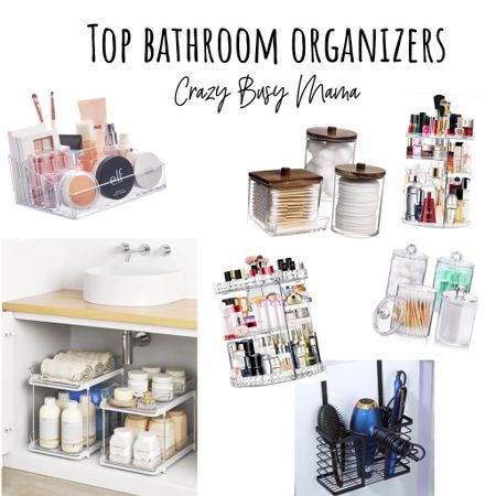 Bathroom chaos is so overwhelming! Let’s get your beauty products organized once and for all! A must for every #CrazyBusyMama 

#LTKhome #LTKover40 #LTKfindsunder50
