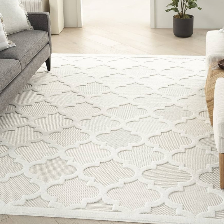 Neutral rug!!

#LTKFindsUnder100 #LTKxNSale #LTKHome