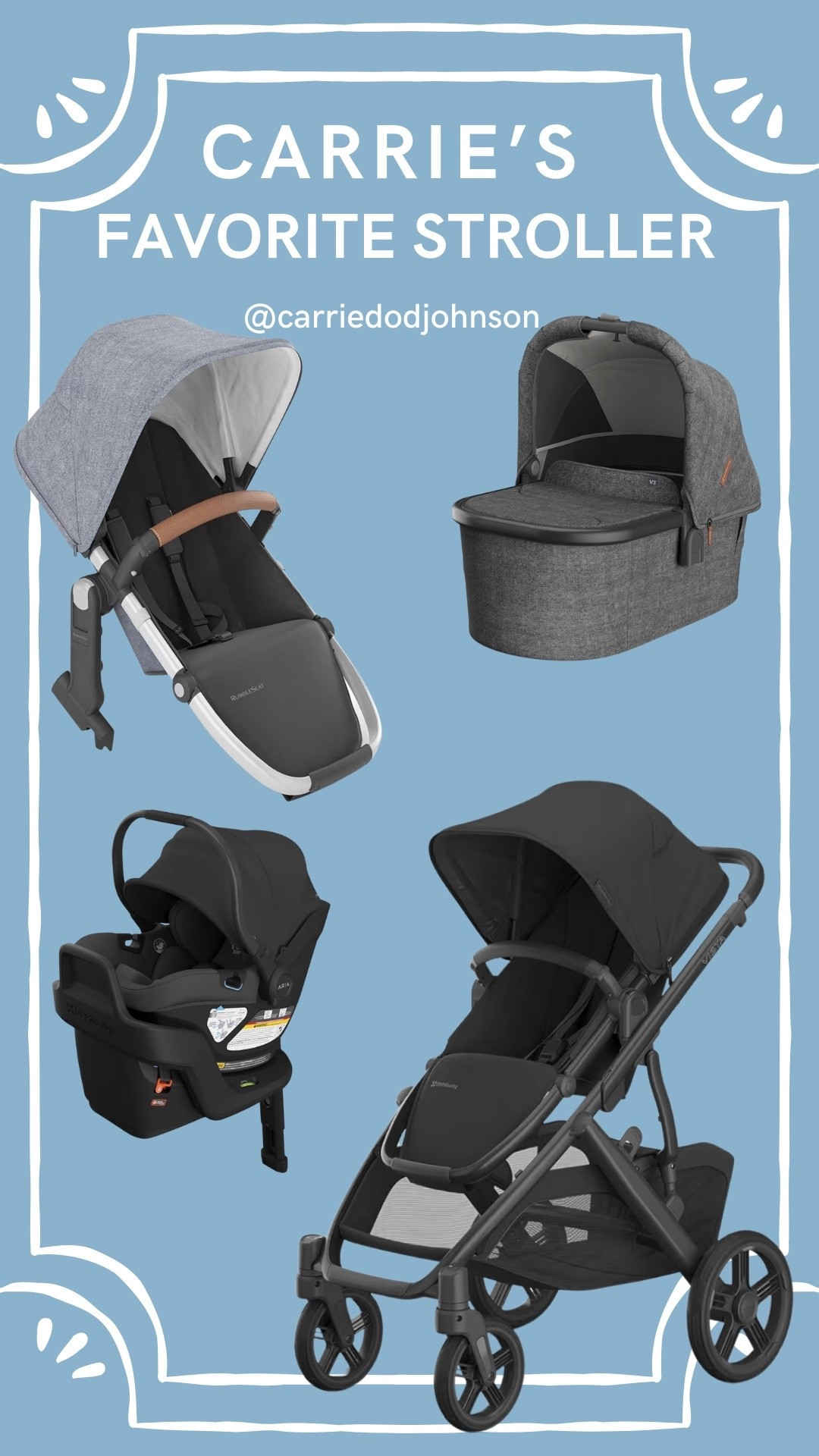 We absolutely love this stroller and travel system! Upgrading to the Rumble Seat for our upcoming Disney trip, and couldn’t imagine baby life without the bassinet! 

#LTKmomlife #LTKBaby #LTKTravel