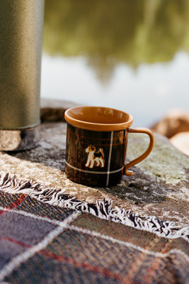 Barbour x Anthropologie Stoneware Dog Mug | Anthropologie (US)