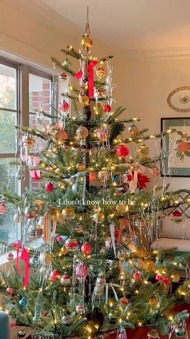 🎄 “Minimalist? I don’t know her.”🎄

Christmas at my house is about layers of joy – vintage ornaments, sentimental treasures, glowing lights and ALL the festive touches that make this season feel like magic.

I fully embrace being a *Christmas maximalist* because why choose less when the memories are in the *more?*

Here’s to cozy homes filled with heirlooms, sparkle and traditions that tell a story!

Are you Team Minimalist or Team Maximalist when it comes to Christmas decor? Y’all know where I stand! 👇
•
•
•
•
•
•
Vintage Home Style | Vintage Decor | Vintage Holiday Decor | Eclectic Style | Maximalist Home | Colorful Home | Home Inspiration | Holiday Styling | Collected Home | Vintage Christmas | Curated Home | | Traditional Christmas | Traditional Home | Sentimental Style | Curating a Joyful Life | The Sentimental Decorator

#ChristmasMaximalist #curatingjoy #vintagechristmastree #vintageornaments #christmastree #idontknowher  #sentimentalhome #vintagechristmas #thesentimentaldecorator #sentimentalstyle #styleyourstory #herbeautifulhaven #curatingajoyfullife #hervintagehaven