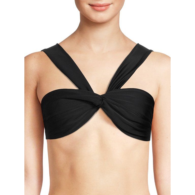 Time and Tru Women’s Asymmetrical Swimsuit Top | Walmart (US)