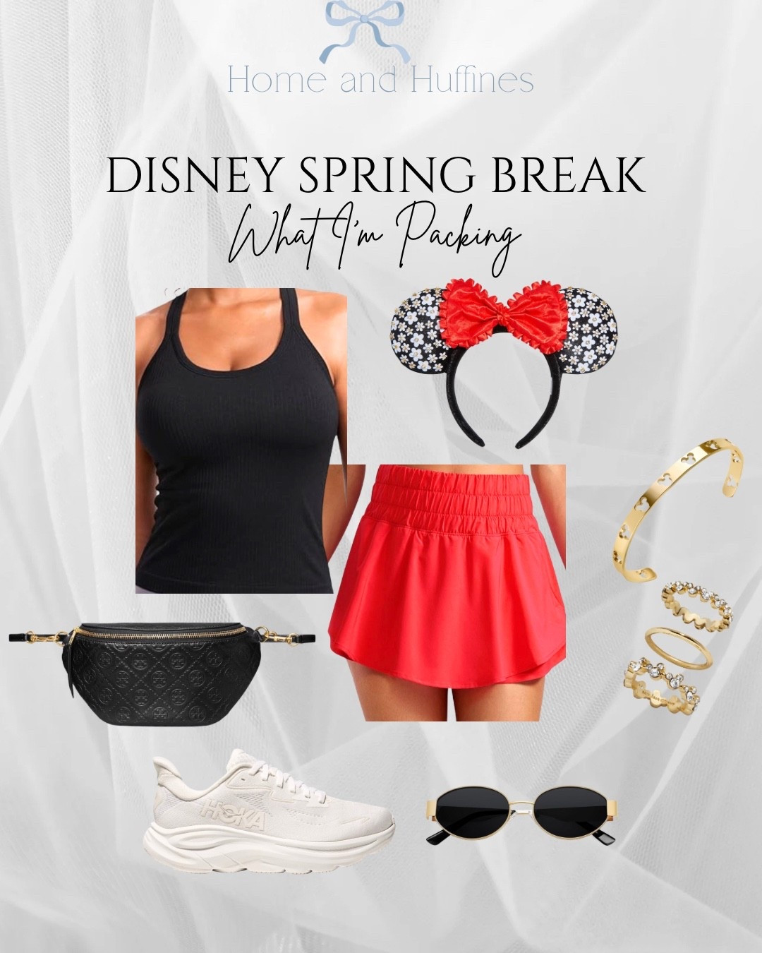 What I’m packing to wear to Disneyland for Spring break ❤️💛🖤 I like matching my outfits to my Minnie ears, while staying comfortable and chic. 

#LTKmomlife #LTKTravel #LTKOver40