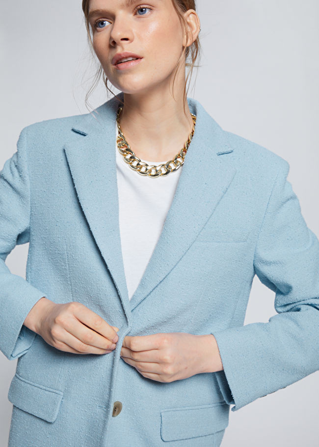 Oversized Padded Shoulder Blazer | & Other Stories (EU + UK)