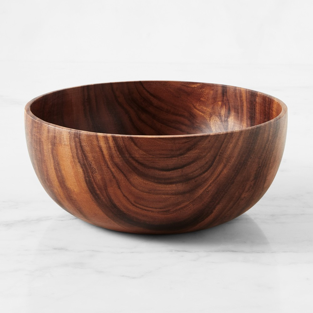 Acacia Tall Salad Bowl | Williams-Sonoma