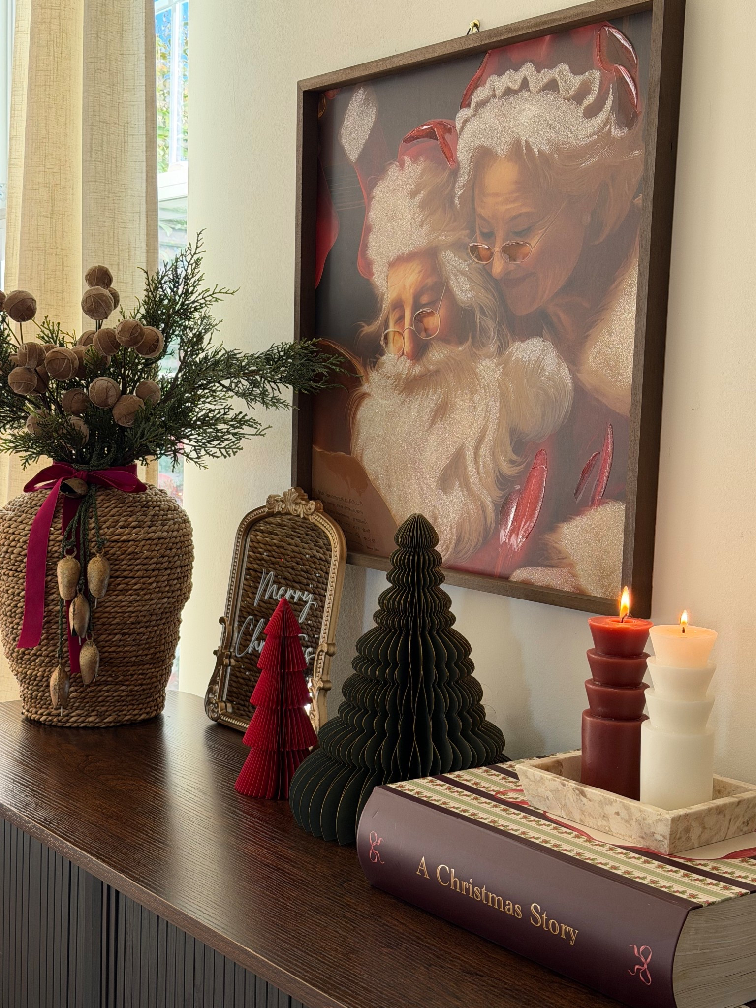 Christmas Wall art
Walmart find 

#LTKHome #LTKHoliday #LTKSeasonal