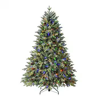 Holiday Living 6-ft Hayden Pine Pre-lit Artificial Christmas Tree with LED Lights | Lowe's