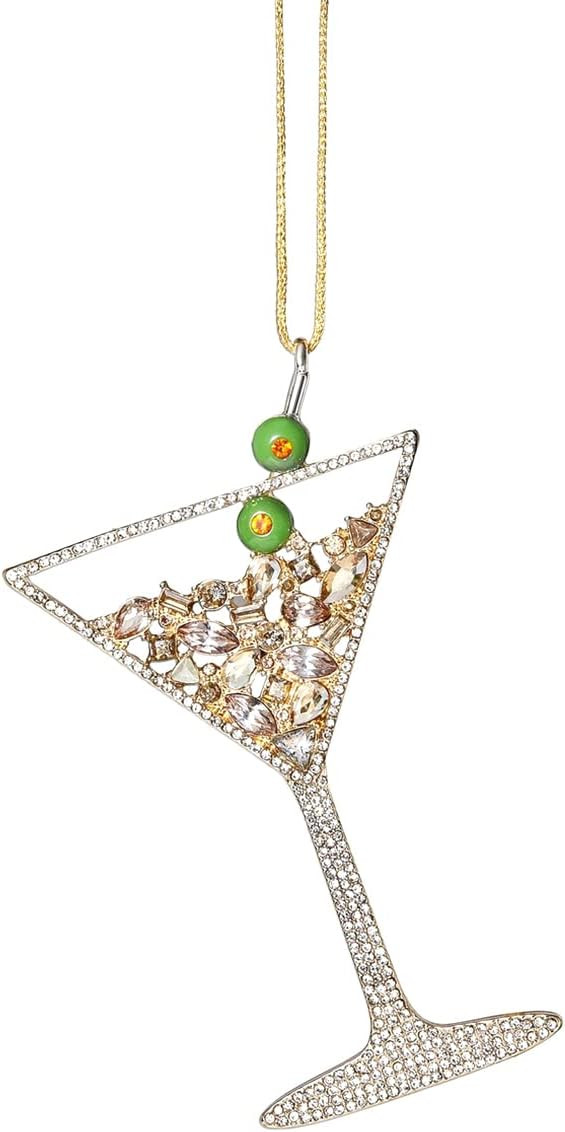 Christmas Martini Ornaments,Christmas Decor Hanging Ornaments for Tree Decorations,Keepsake Gifts... | Amazon (US)