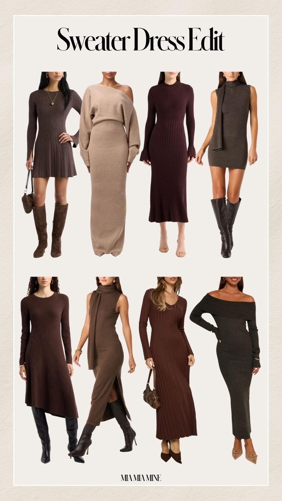 Sweater dresses I’m loving for fall!