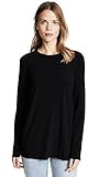 Norma Kamali Women's Long Sleeve Crew Top | Amazon (US)