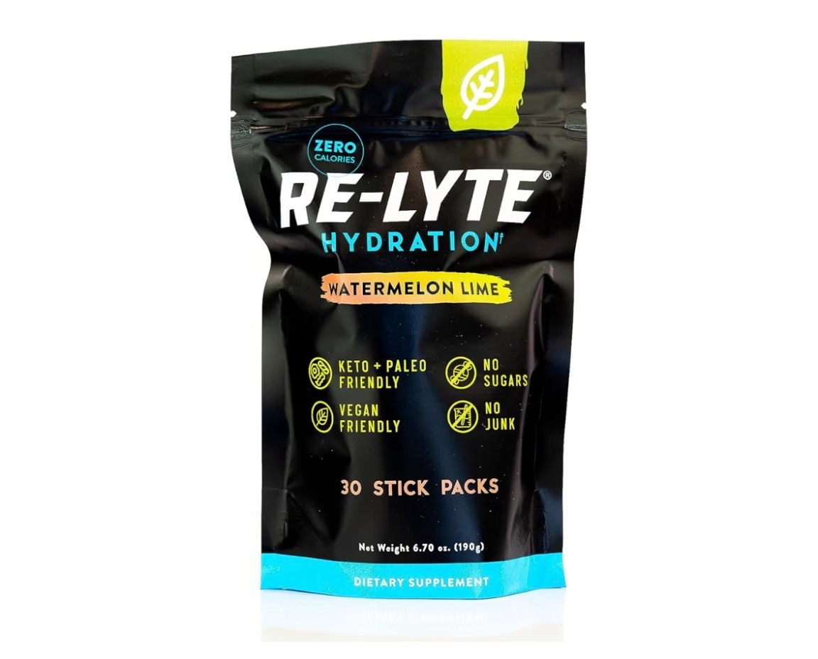 REDMOND Re-Lyte Hydration Electrolyte Powder Mix, Watermelon Lime (30 Stick Packs)

#LTKfoodie #LTKselfcare