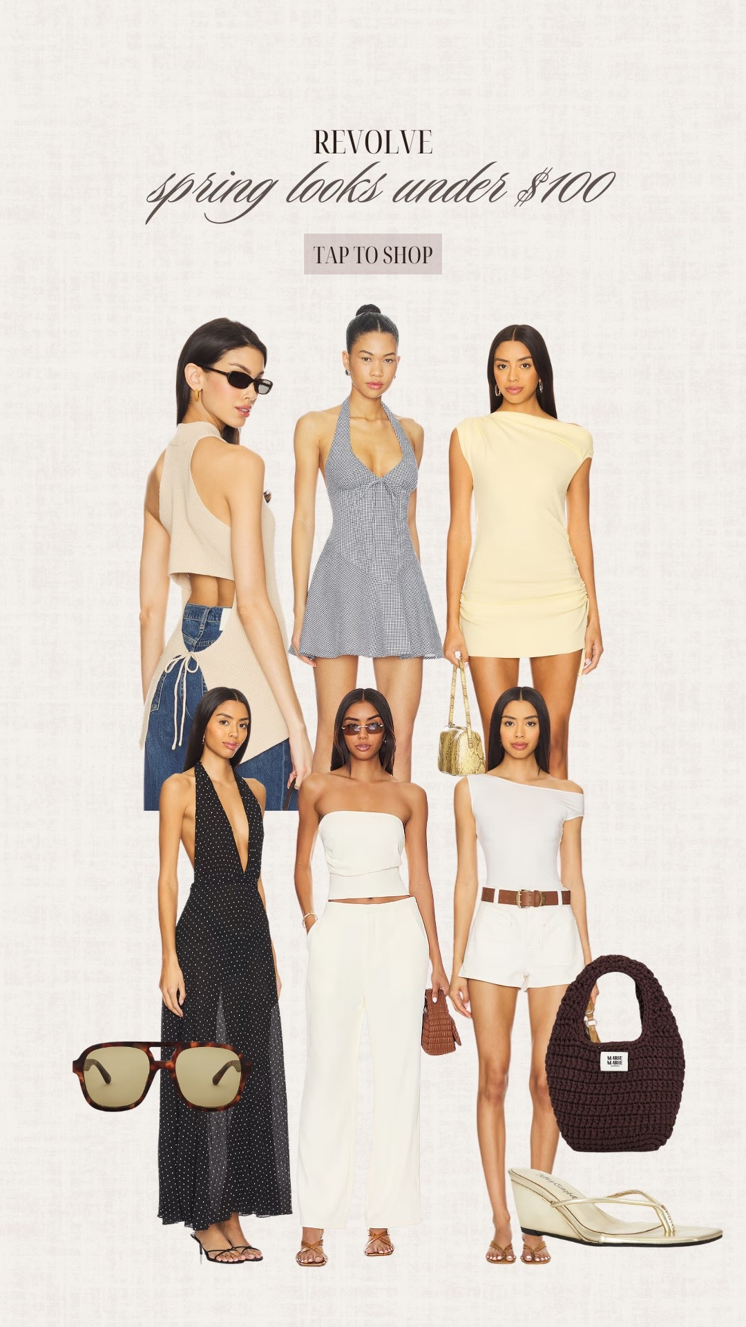 Revolve Spring Looks Under $100 

#LTKootd #LTKgrwm #LTKSeasonal