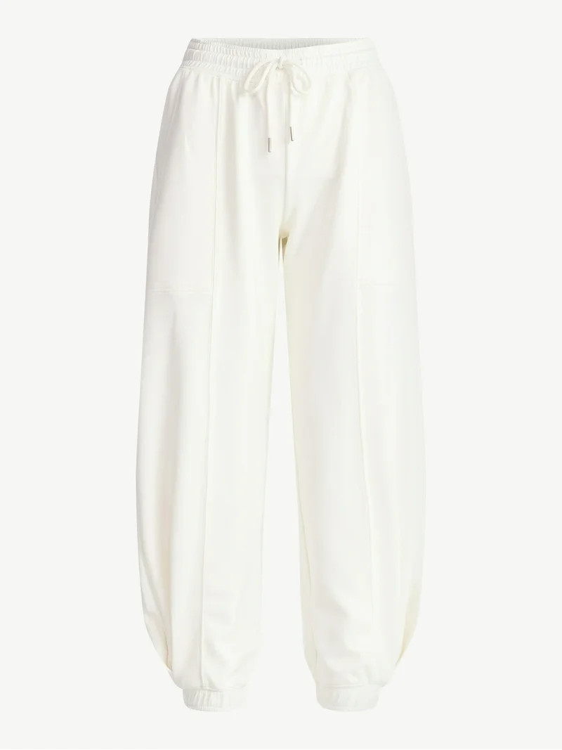 Scoop Women's and Women's Plus New Scubaknit Barrel Pants, Sizes XS-4X | Walmart (US)