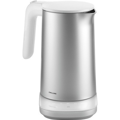 ZWILLING Enfinigy Cool Touch 1-Liter Electric Kettle Pro, Cordless Tea Kettle & Hot Water - Silver | Target