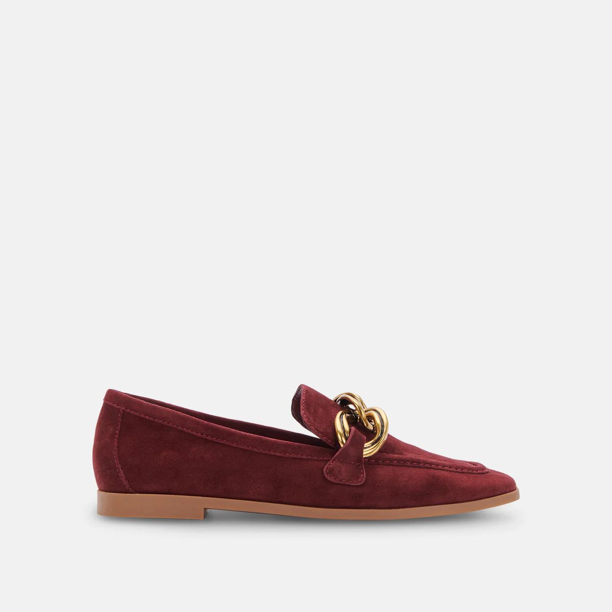 CRYS LOAFERS MAROON SUEDE | DolceVita.com