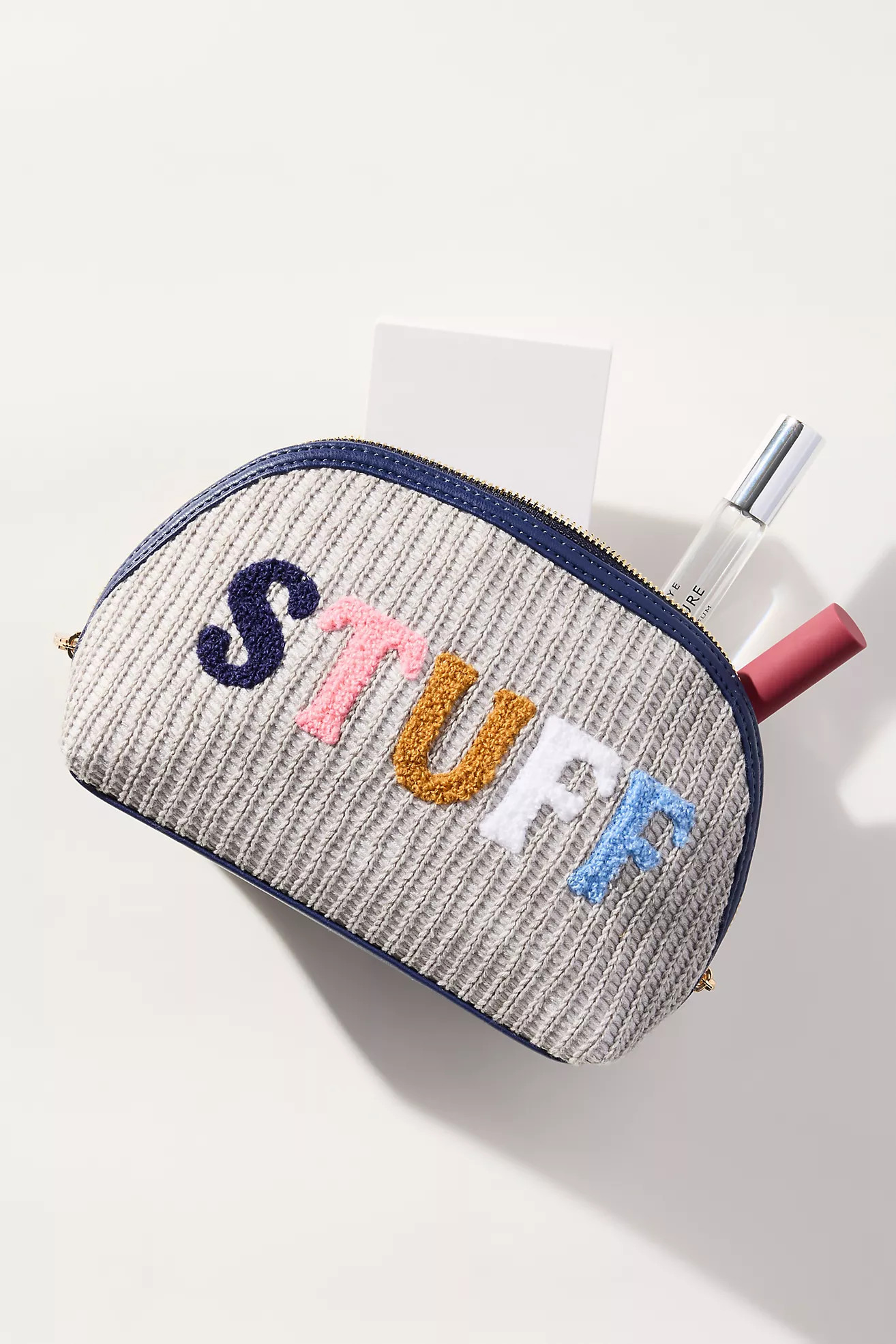 Shiraleah Stuff Knit Zip Pouch | Anthropologie (US)