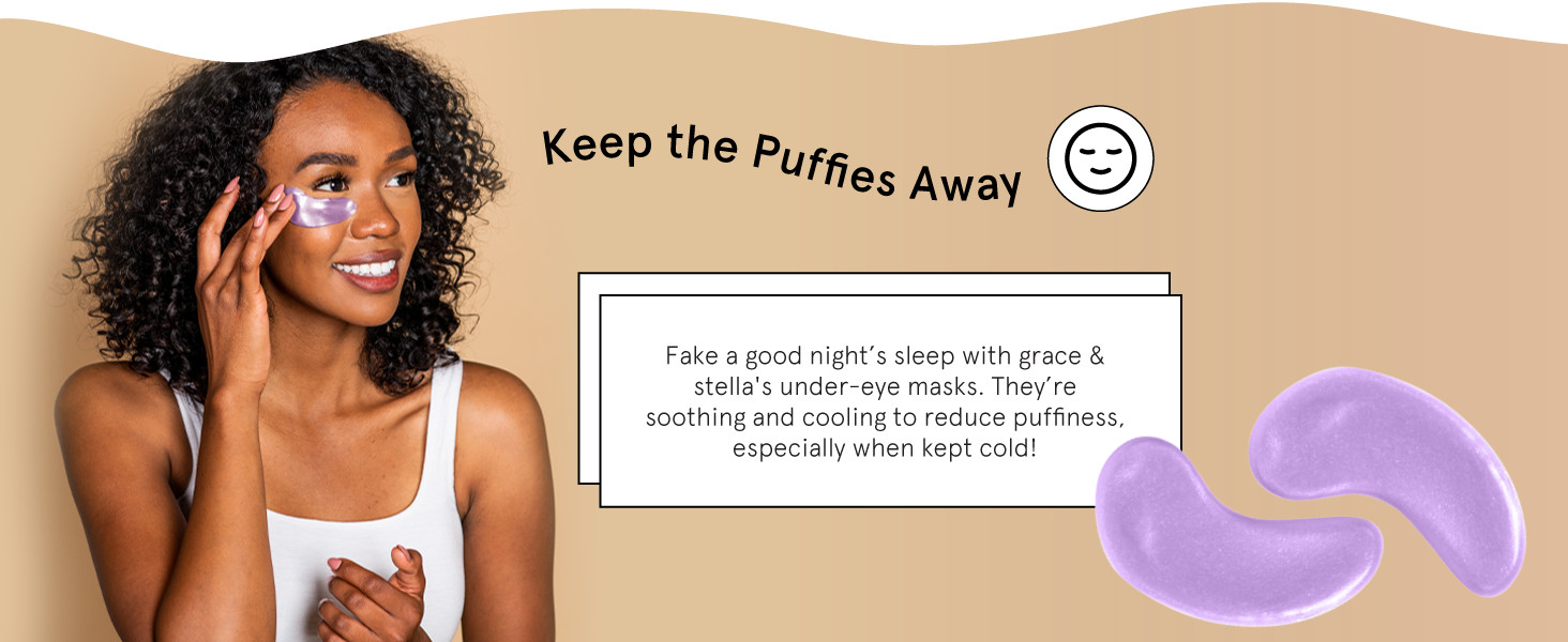 grace & stella Retinol Under Eye Patches for Puffy Eyes and Dark Circles - Restoring Gel Under Ey... | Amazon (US)