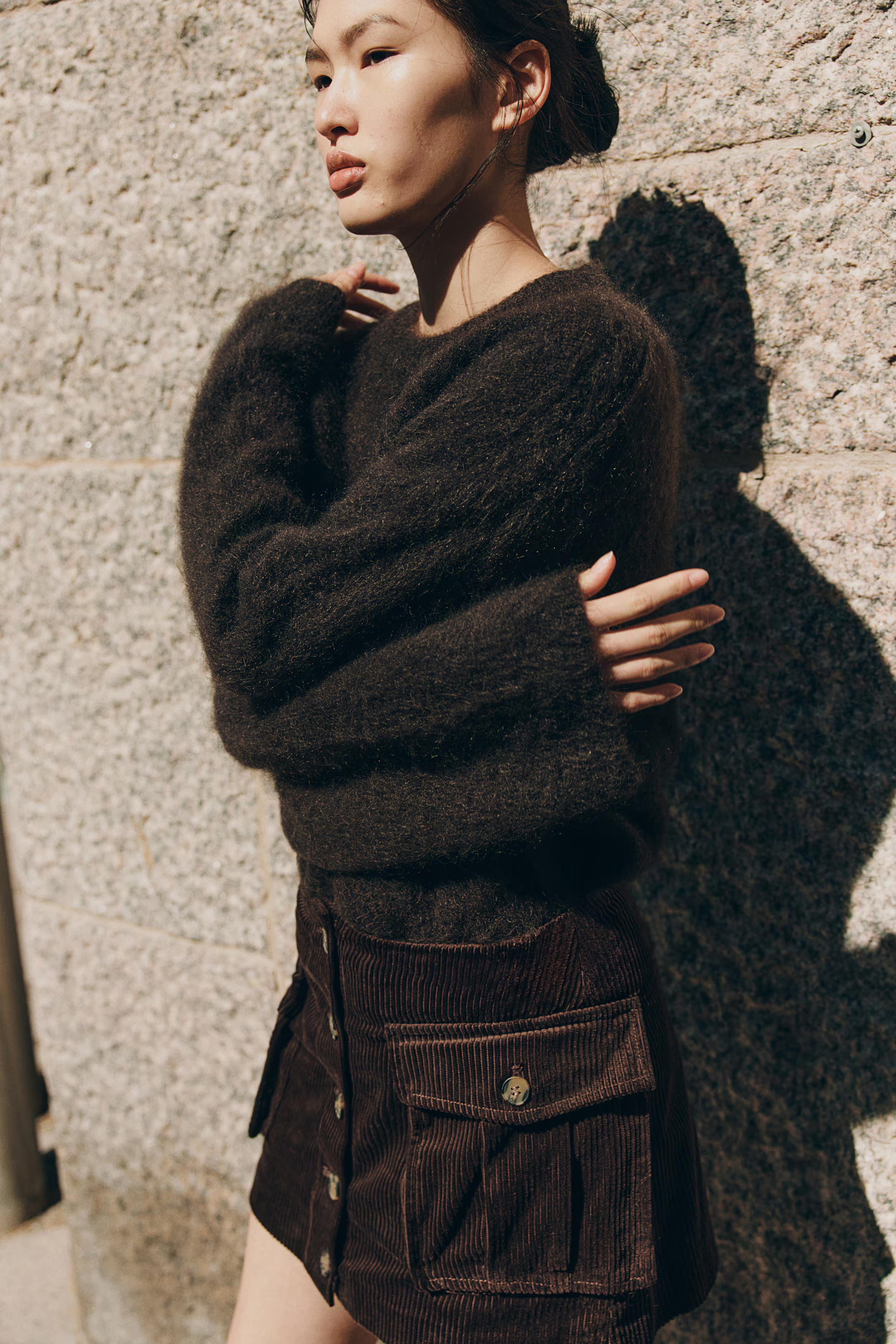 Corduroy mini skirt | H&M (UK, MY, IN, SG, PH, TW, HK)