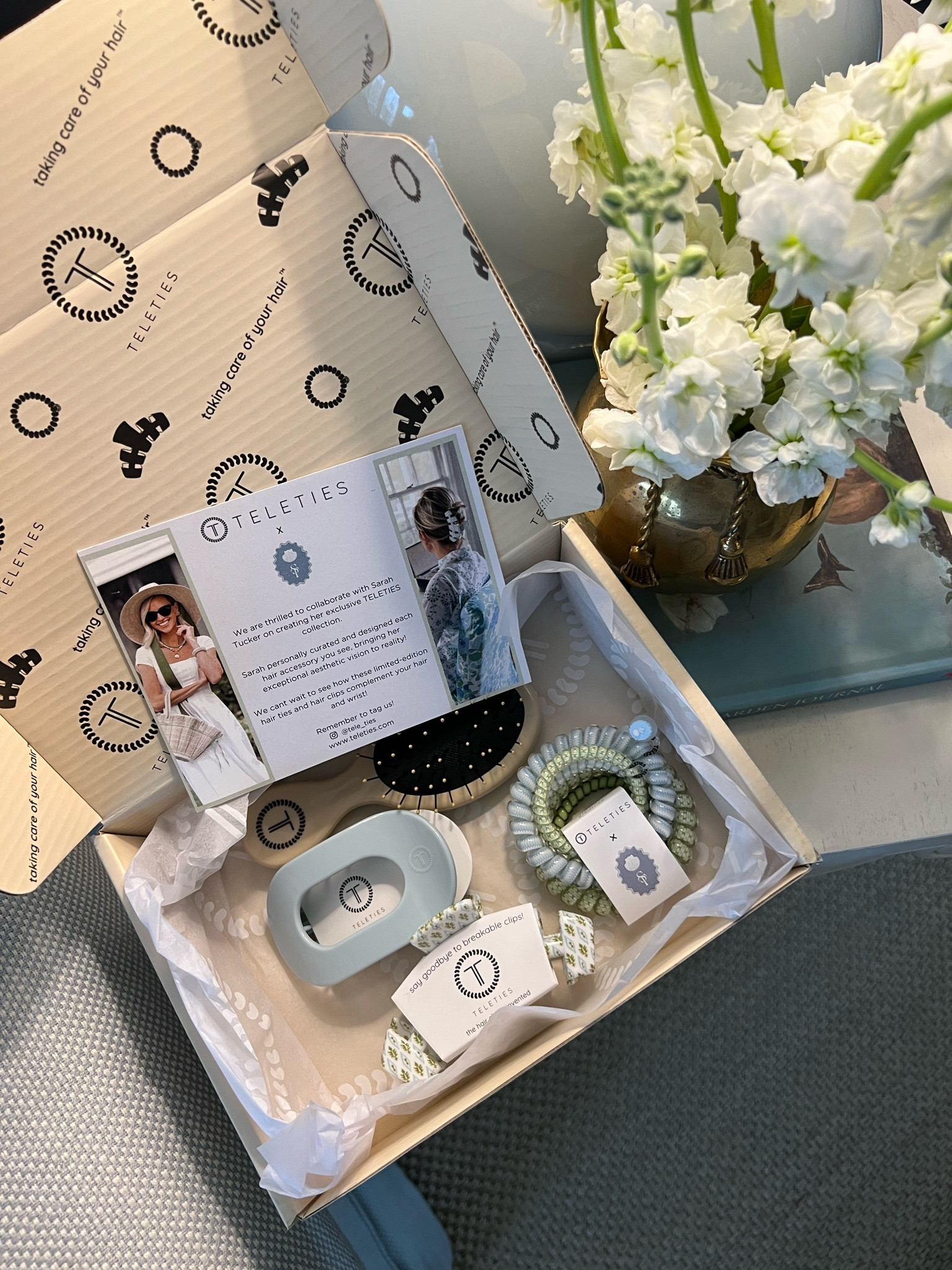 These are the BEST hair clips and ties from Sarah Tucker x Teleties! 