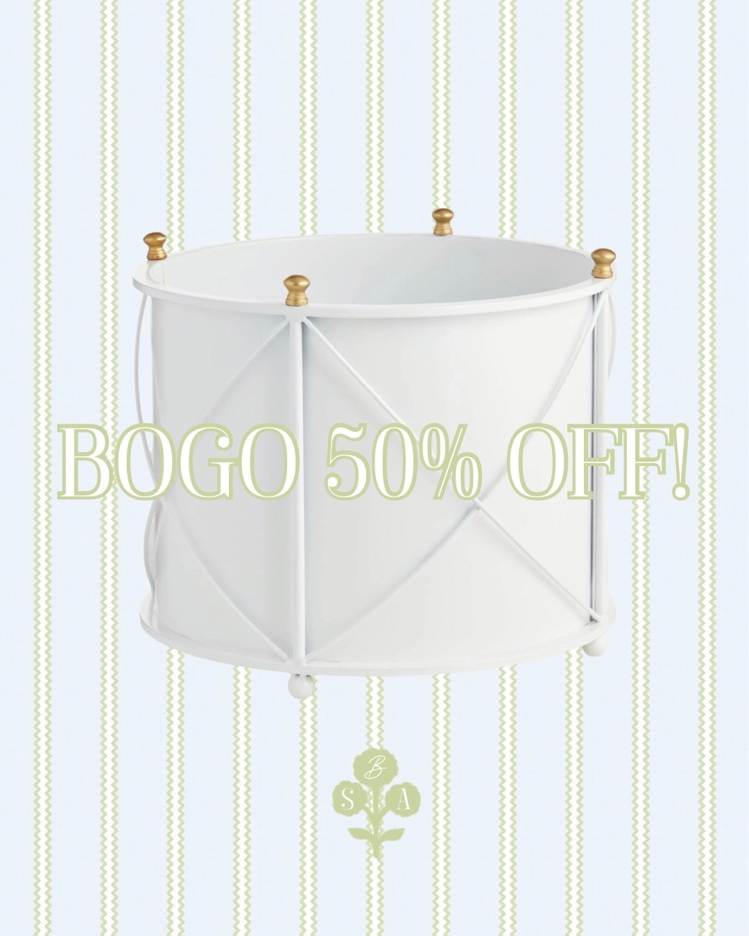 Found an amazing deal on designer inspired planters!

At home store planters, white planter, Grandmillennial planter, Grandmillennial garden, designer look, designer style