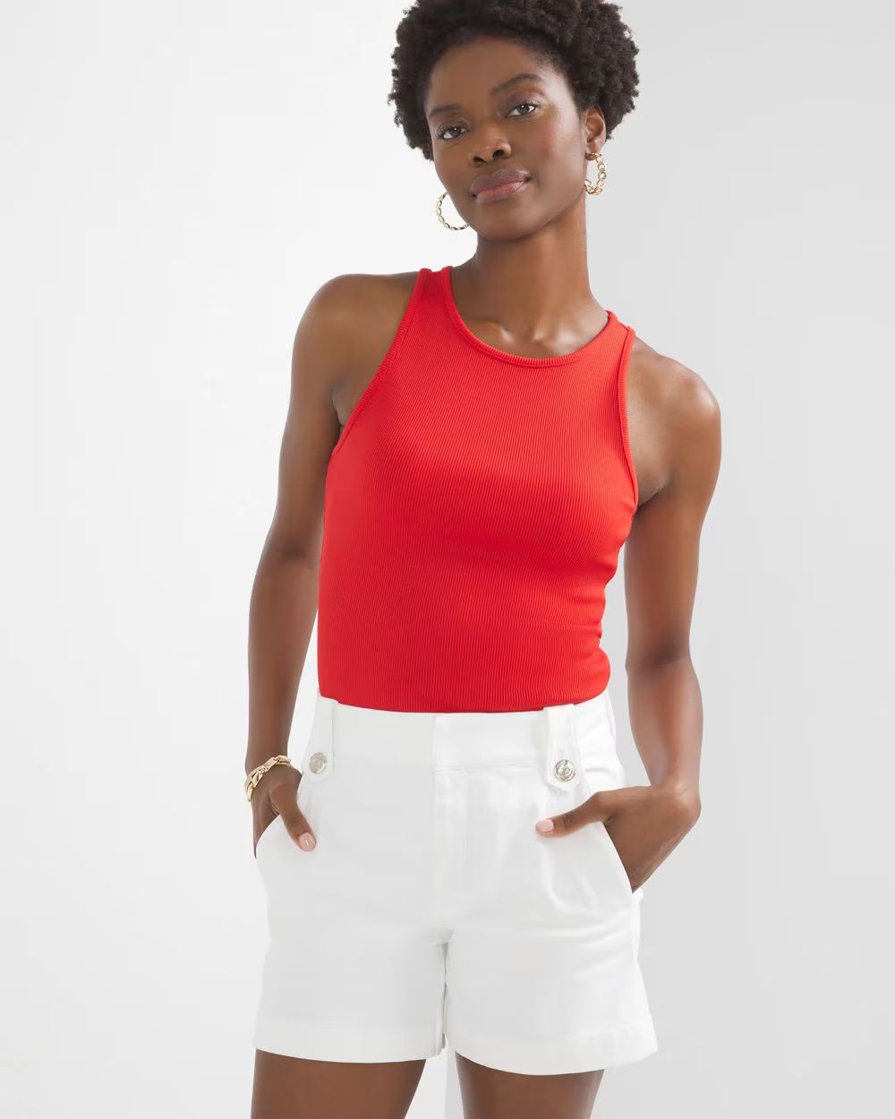 WHBM® FORME Rib Tank | White House Black Market