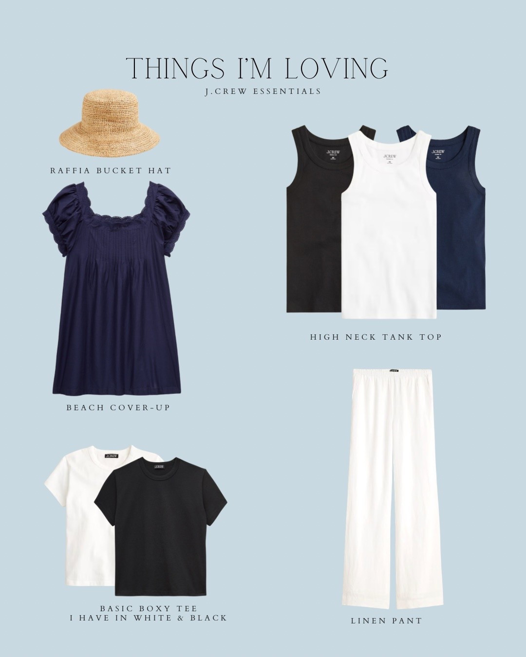 J.Crew essentials 

#LTKdayinmylife #LTKMidsize #LTKootd