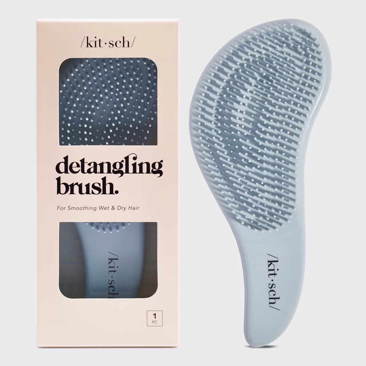 Haze Blue Detangling Brush | KITSCH | Kitsch