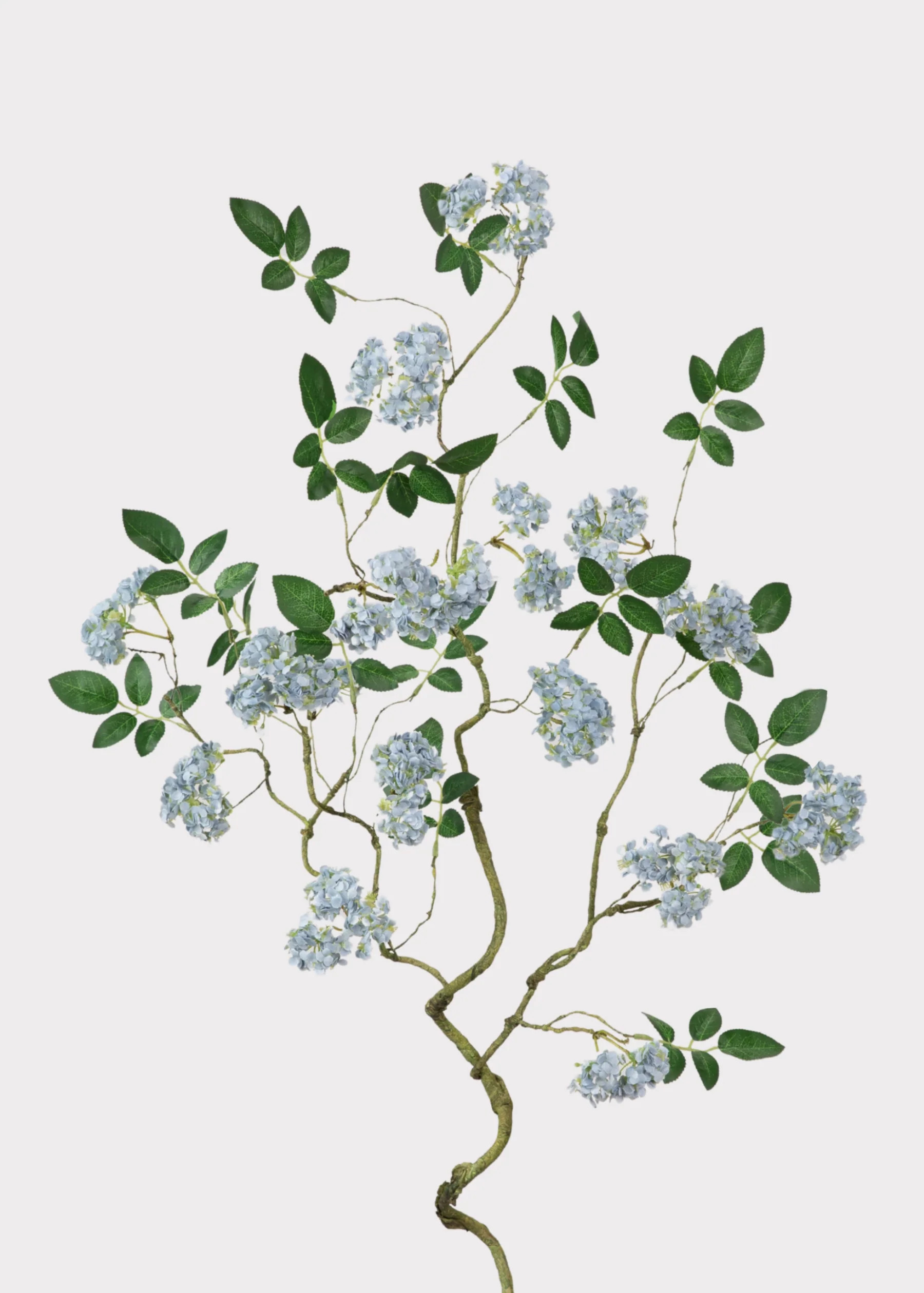 Faux Blossom Branch in Blue | Artificial Spring Flowers | Afloral | Afloral