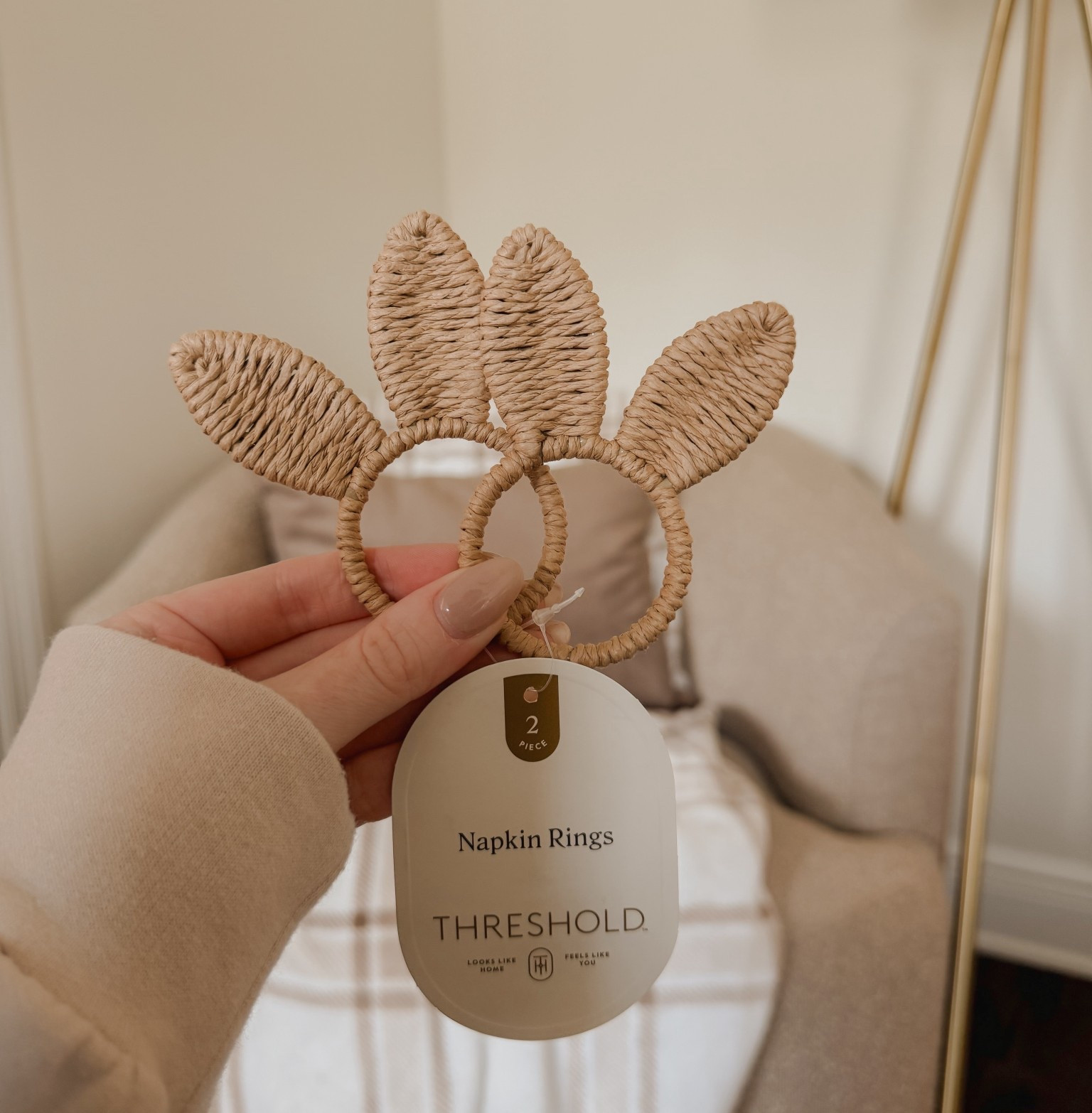 Obsessed with these Threshold Napkin Rings for Easter & Spring from Target🤍

#LTKHome #LTKSeasonal