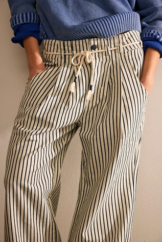 We The Free Dakota Cinched Railroad Pull-On Jeans | Free People (Global - UK&FR Excluded)