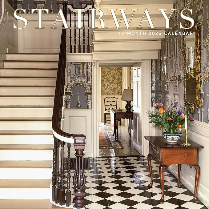 Graphique 2025 Stairways Wall Calendar | 12” x 12” | Thick Paper | Home & Office Organizer | ... | Amazon (US)