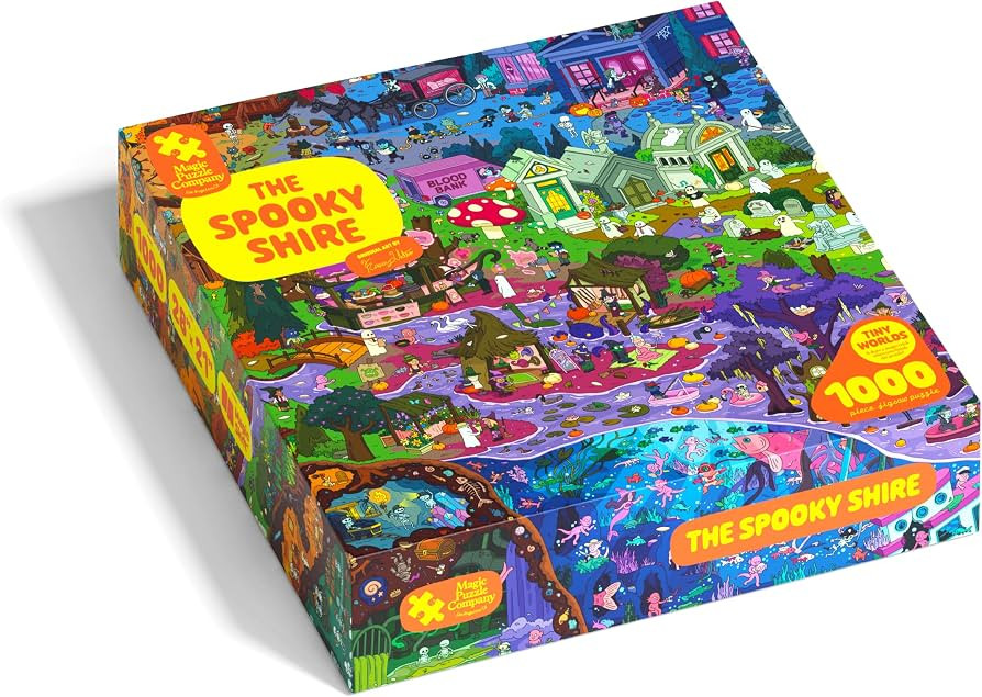 The Spooky Shire \u2022 1000-Piece Puzzle by The Magic Puzzle Company \u2022 Series 6 | Amazon (US)