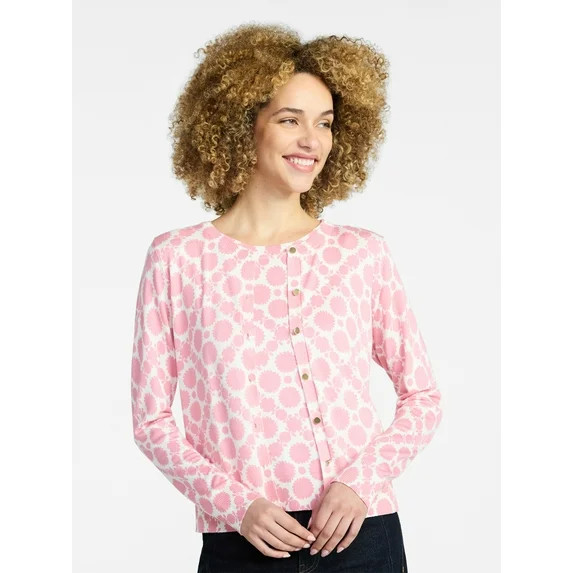 Time and Tru Women's Sleeveless Shell and Cardigan Twin Set, 2-Piece, Sizes XS-XXXL | Walmart (US)