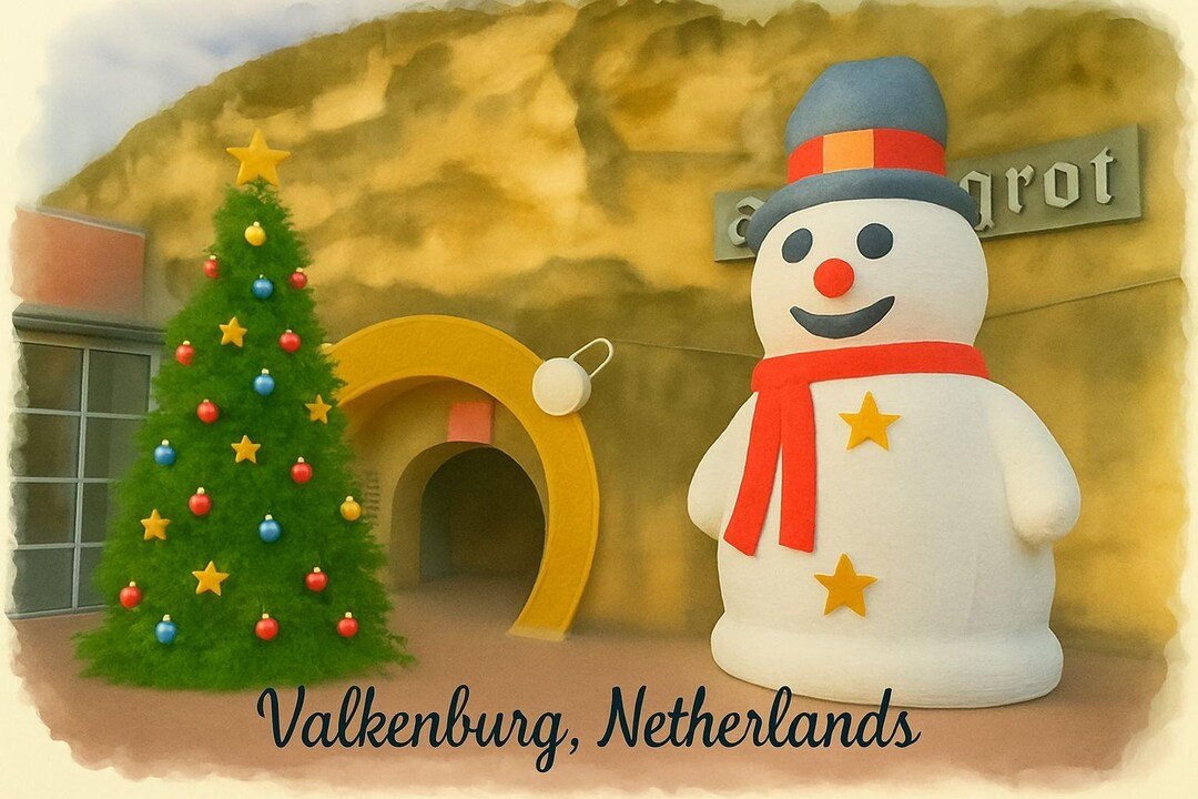 Valkenburg Netherlands Christmas Market PNG, Watercolor Snowman Illustration, European Holiday Tr... | Etsy (US)