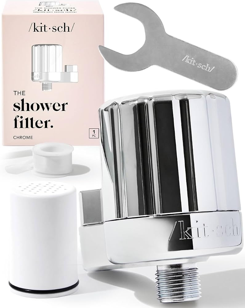 Kitsch Shower Head Filter for Hard Water - Water Softener for Shower, Hardwater Filter for Shower... | Amazon (US)