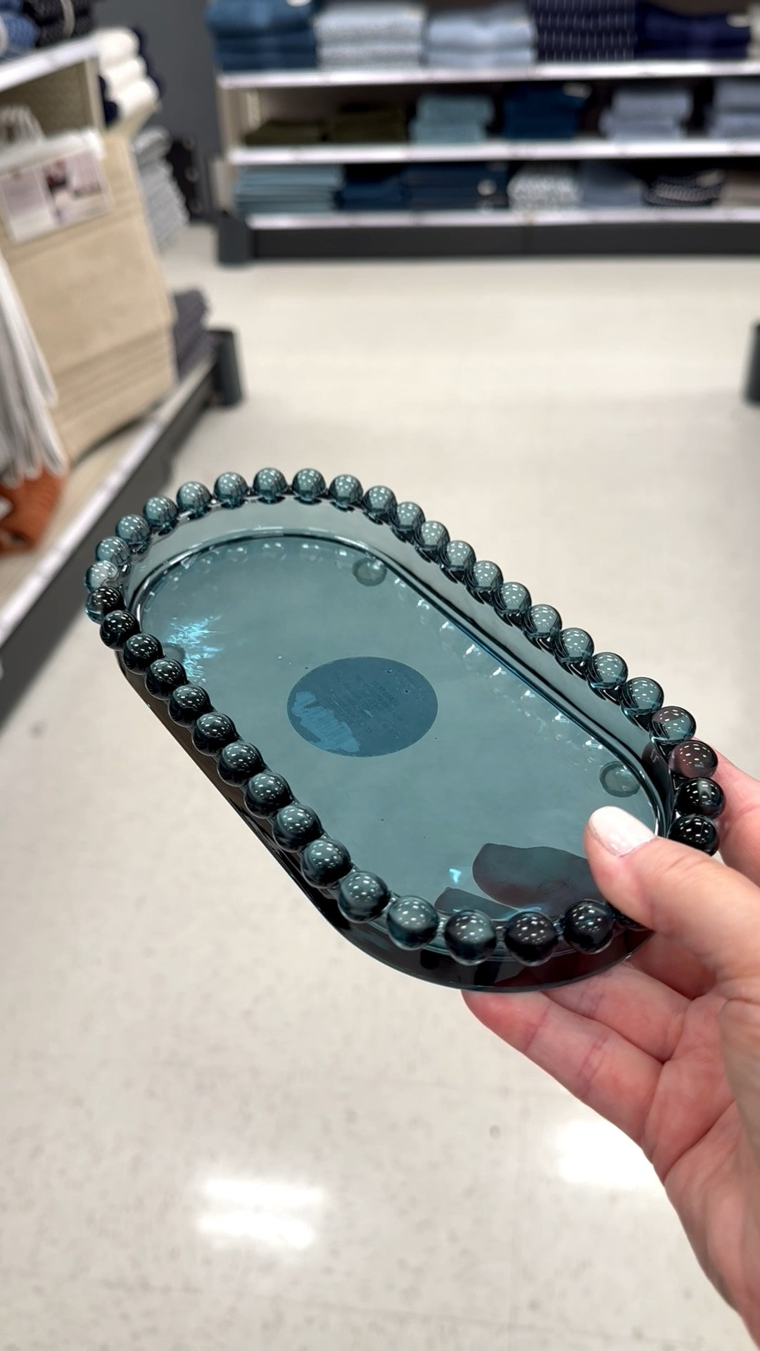 This blue glass tray features an adorable rim of glass beads. It’s perfect for your bathroom, bedside table, entryway, or kitchen. It’s available in one other color as well.

And if you’re a mosaic artist, this would make a great substrate for your tile work too! 

For mosaic tips, tutorials + inspiration please visit my YouTube channel: YouTube.com/julieweilbacher, and follow @julieweilbacher on Instagram.

#vanitytray #bathroomtray  #makeuptray #glasstray #beadedglasstray #blueglasstray #bathroomdecor #target #mosaic #oblongtray #bathroomorganization #bathroomaccessories

#LTKHome